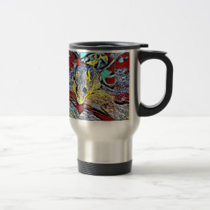 Taza De Viaje Patada de color - ratón