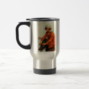 Taza De Viaje Patinaje de hielo 1915