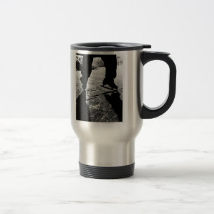 Taza De Viaje Patinaje del vintage