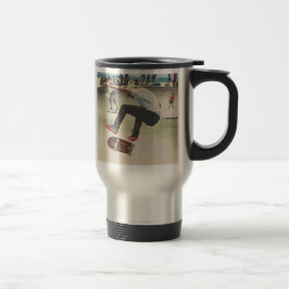 Taza De Viaje Patineta Atrapando aire