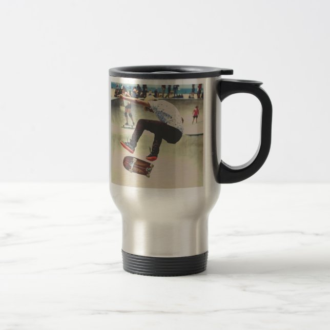 Taza De Viaje Patineta de Aire de Captura (Derecha)