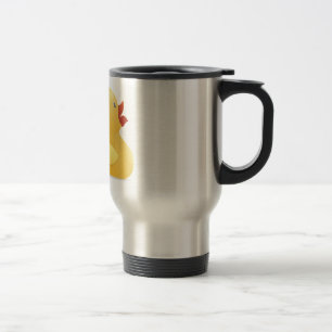 Taza De Viaje Pato de goma amarillo