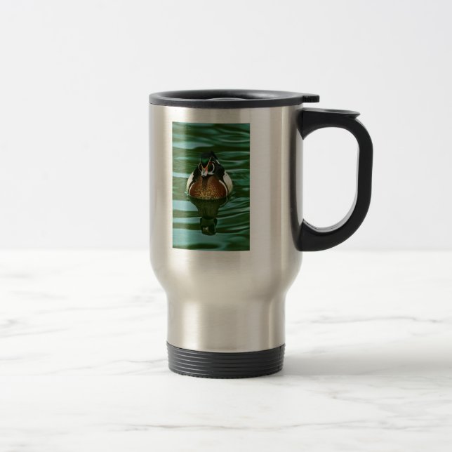 Taza De Viaje Pato de madera (Derecha)