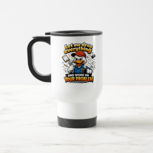 Taza De Viaje Pato Deja Me Dejar Todo