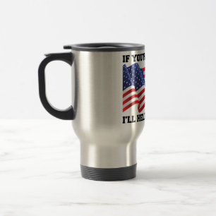 Taza De Viaje Patriota estadounidense