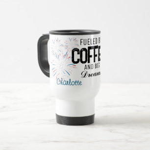 Taza De Viaje Patriotic 4th of July Custom Name