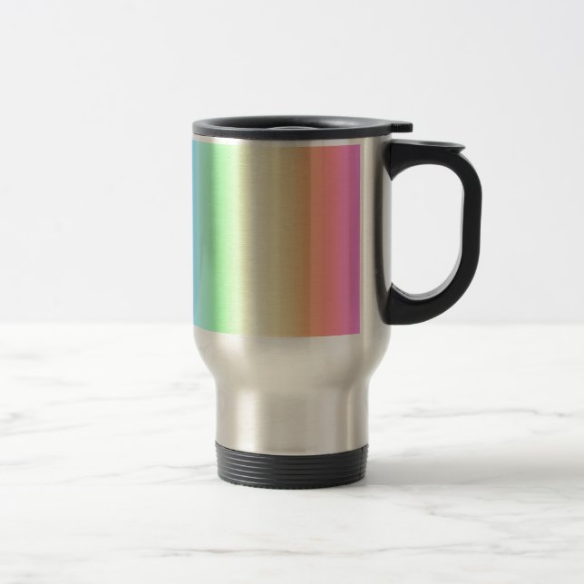 Taza De Viaje Patrón arcoiris 1 (Derecha)