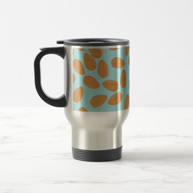 Taza De Viaje Patrón de almendra (Izquierda)