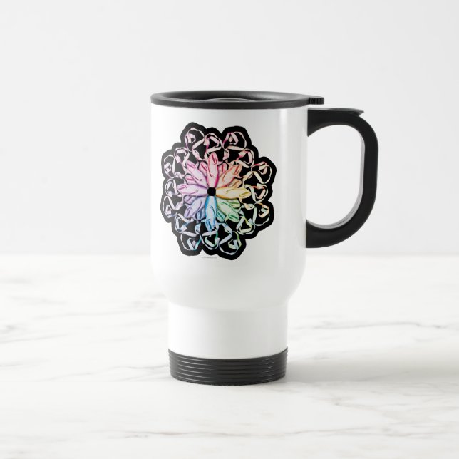 Taza De Viaje Patrón de ballet (espectral) (Derecha)