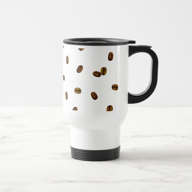 Taza De Viaje Patrón de café (Derecha)