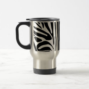 Taza De Viaje Patrón de cebra