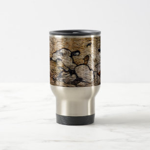 Taza De Viaje Patrón de corteza de árbol