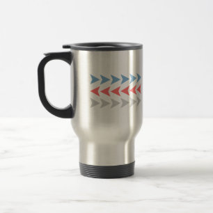 Taza De Viaje Patrón de flecha