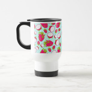 Taza De Viaje Patrón de fruta dragón