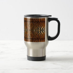 Taza De Viaje Patrón de pieles de tigre
