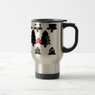 Taza De Viaje Patrón de plantar un árbol