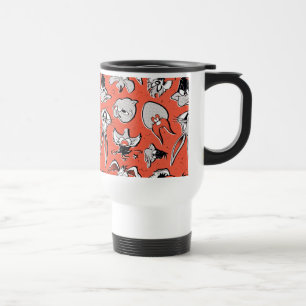 Taza De Viaje Patrón de semitono retro LOONEY TUNES™