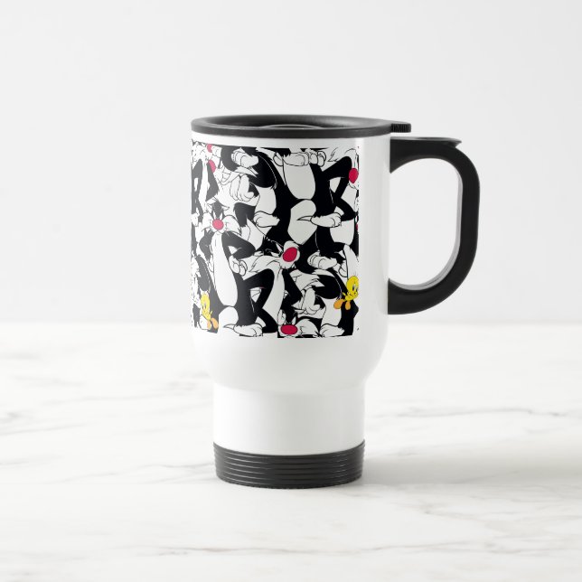 Taza De Viaje Patrón de SYLVESTER™ y TWEETY™ (Derecha)