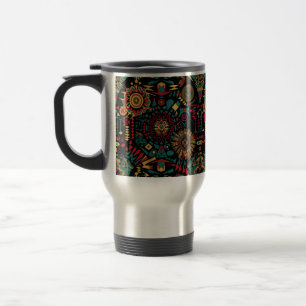 Taza De Viaje "Patrones inspirados en el patrimonio cultural" de