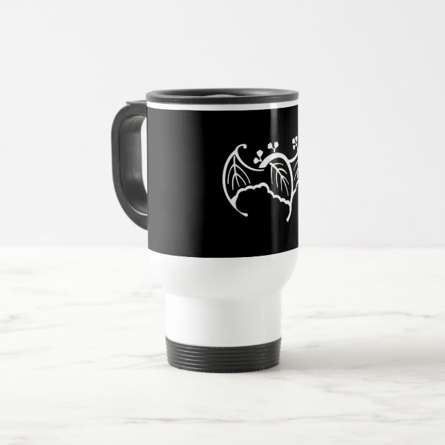 Taza De Viaje Paulownia en forma de murciélago (Anverso izquierdo)