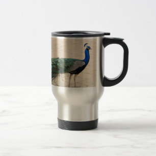 Taza De Viaje Pavo real imponente