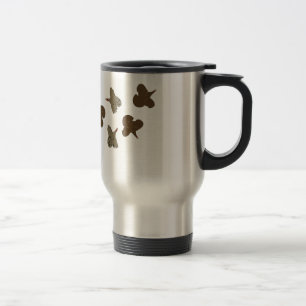 Taza De Viaje Pavos voladores