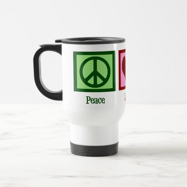 Taza De Viaje Paz Amor Vacas (Izquierda)