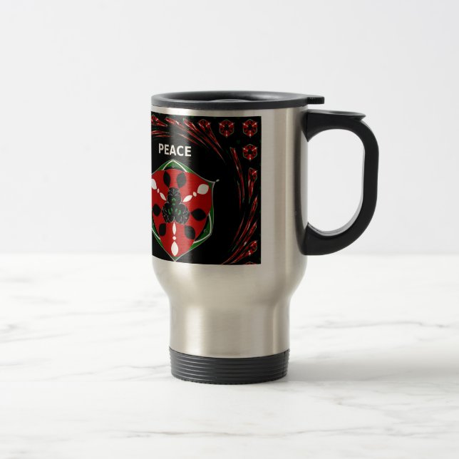 Taza De Viaje "Paz: con Escudo Emblema" (Derecha)