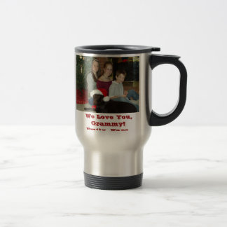 Taza De Viaje ¡PC090017, le amamos, Grammy! Emily, Kara, Coli…