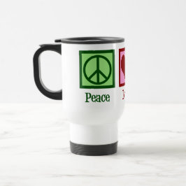 Taza De Viaje Peace Love Pilates Teacher Cute Gift