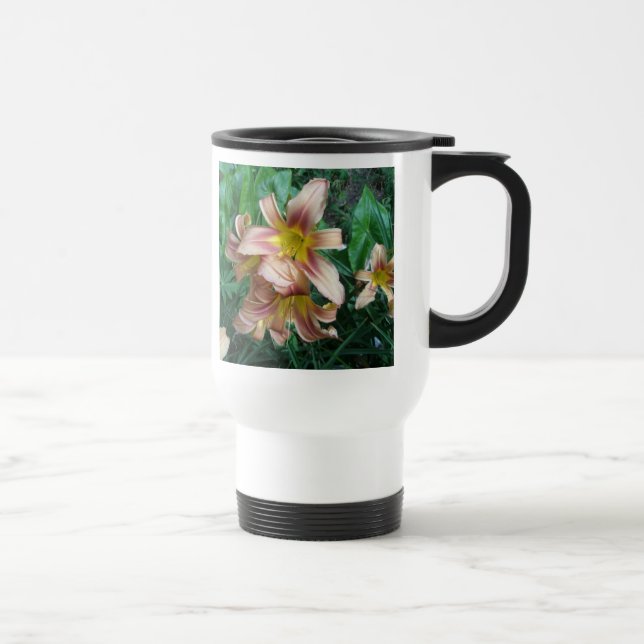 Taza De Viaje Peach Lily Travel Mug (Derecha)