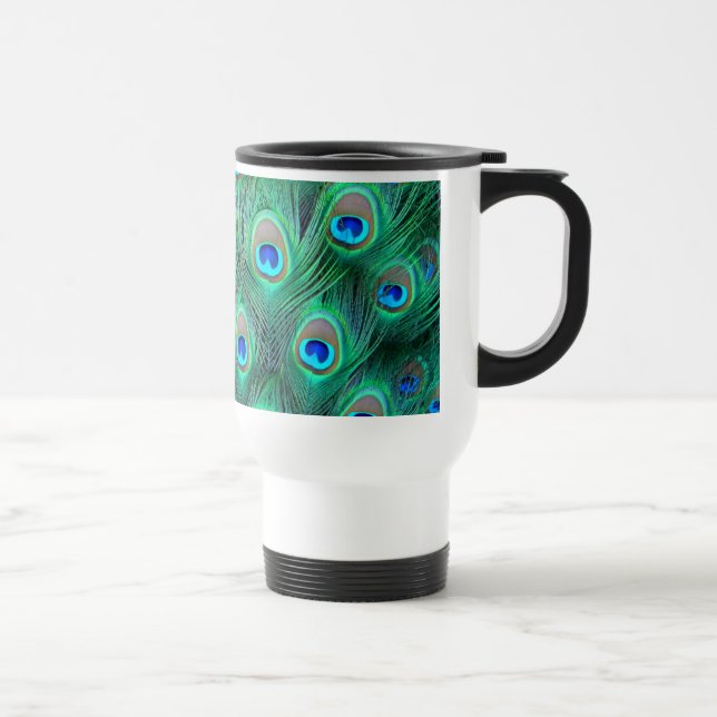 Taza De Viaje Peacock Splendor (Derecha)