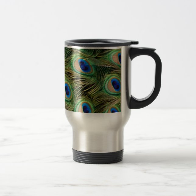 Taza De Viaje Peacock Travel Mug (Derecha)