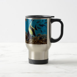 Taza De Viaje Peces tropicales