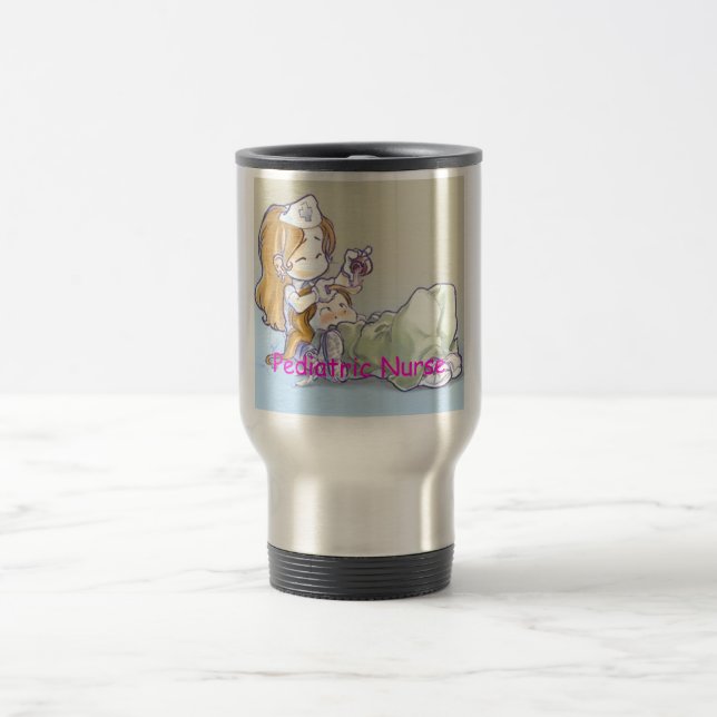 Taza De Viaje Pediatric Nurse (Centro)