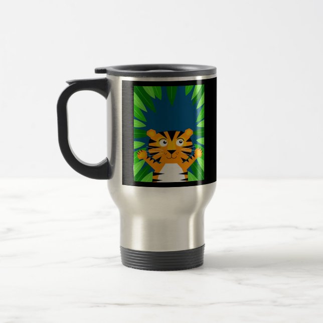 Taza De Viaje Peekabo Tiger (Izquierda)