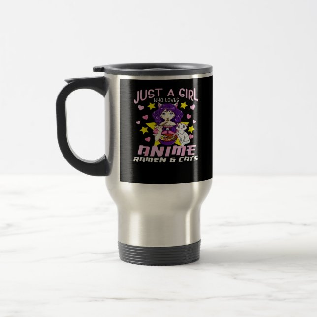 Taza De Viaje Peekaboo Anime Chibi (Izquierda)