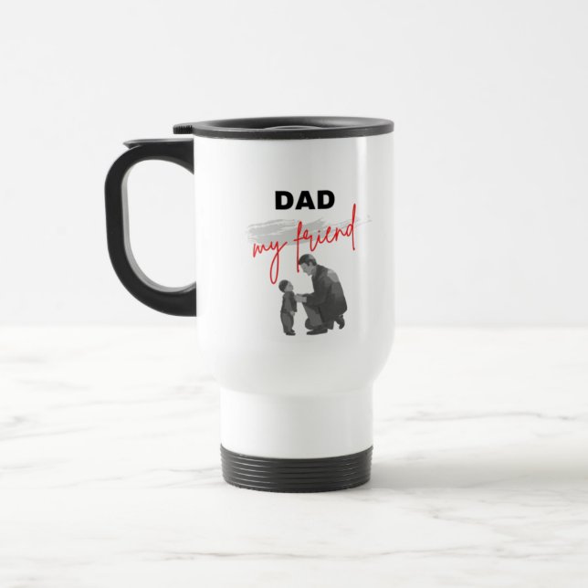 Taza De Viaje Pegatinas de regalo del Día del Padre (Izquierda)
