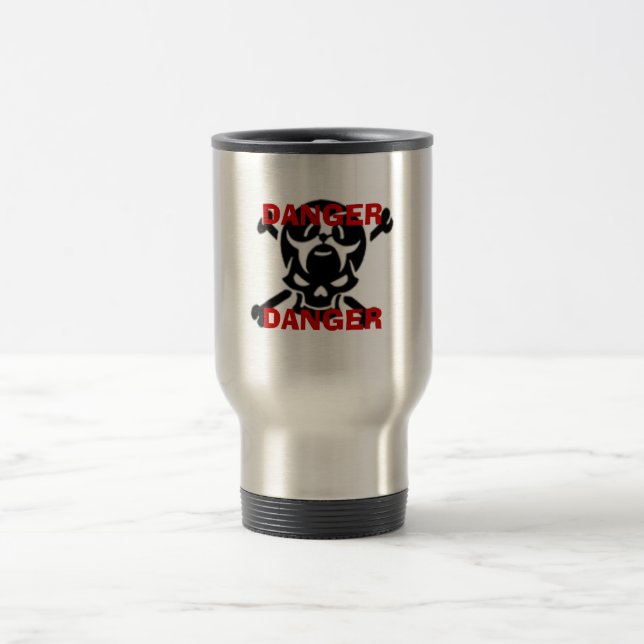 Taza De Viaje peligro del biohazard (Centro)