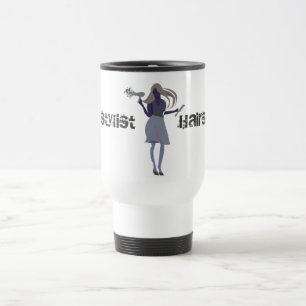 Taza De Viaje Peluqueros lindos del salón del estilista