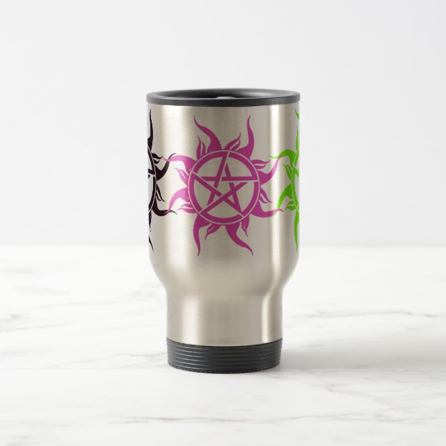 Taza De Viaje Pentagram pagano (Centro)