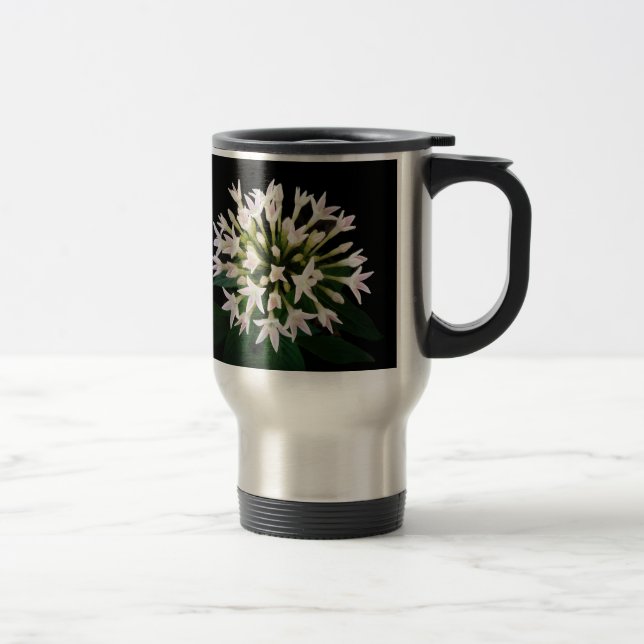 Taza De Viaje Pentas blancas (Derecha)