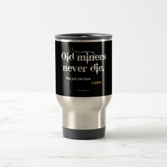 Taza De Viaje Pepitas viejas de los mineros (Centro)
