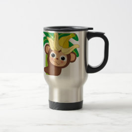 Taza De Viaje Pequeña colección 105 del mono