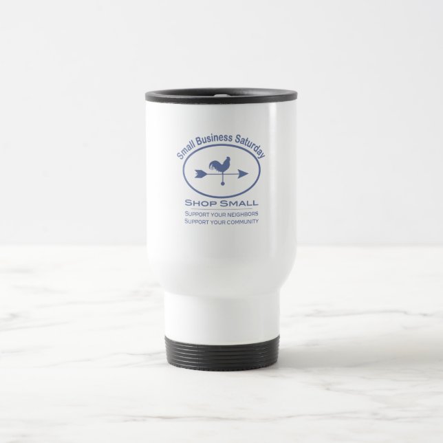 Taza De Viaje Pequeña empresa Sábado Vanza meteorológica (Centro)