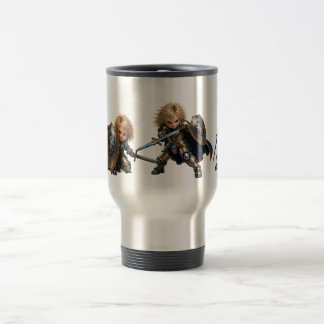 Taza De Viaje Pequeño Caballero Listo para la Batalla Fantasía M