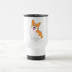Taza De Viaje Pequeño Corgi lindo