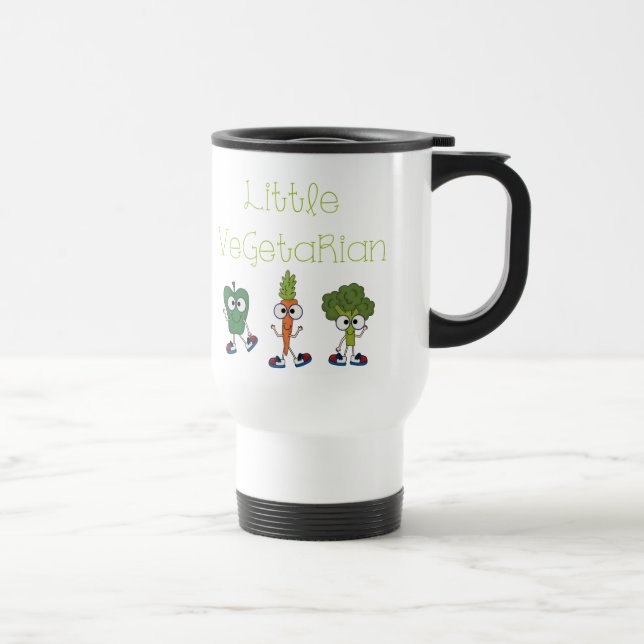 Taza De Viaje Pequeño vegetariano (Derecha)