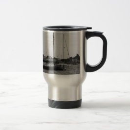 Taza De Viaje Pequeño yate clásico