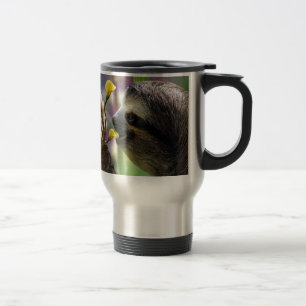 Taza De Viaje Pereza de árbol Tres-Tocada con la punta del pie